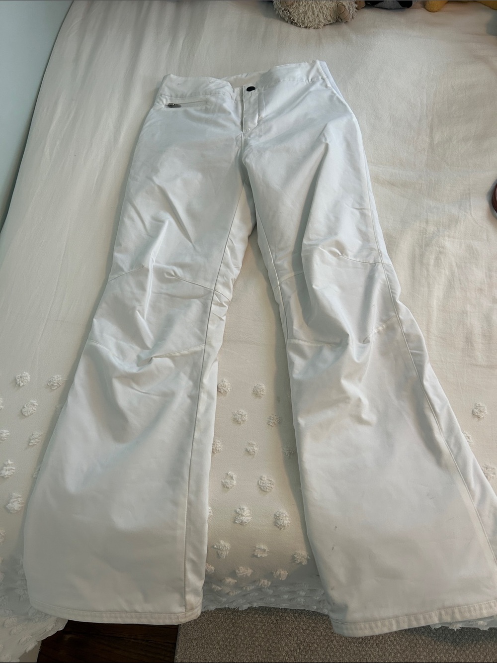 Obermeyer Women's White Flare Ski Pants